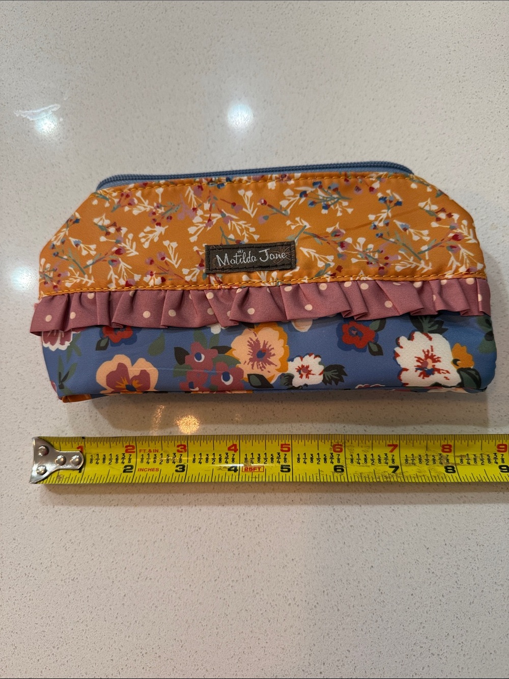 Matilda Jane Pencil or Cosmetic Case Ruffle NWT - Picture 2 of 8
